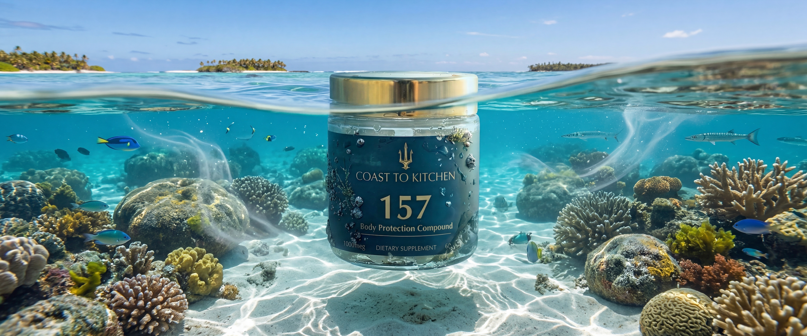 Coast to Kitchen 157 supplement underwater ocean lifestyle image